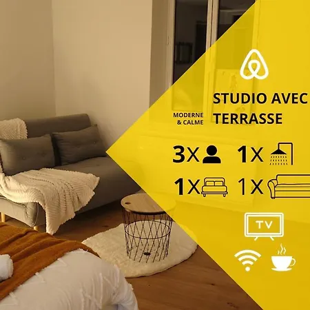 L'annexe De La Granvillaise A 10 Min De Pacy Sur Eure アパート *